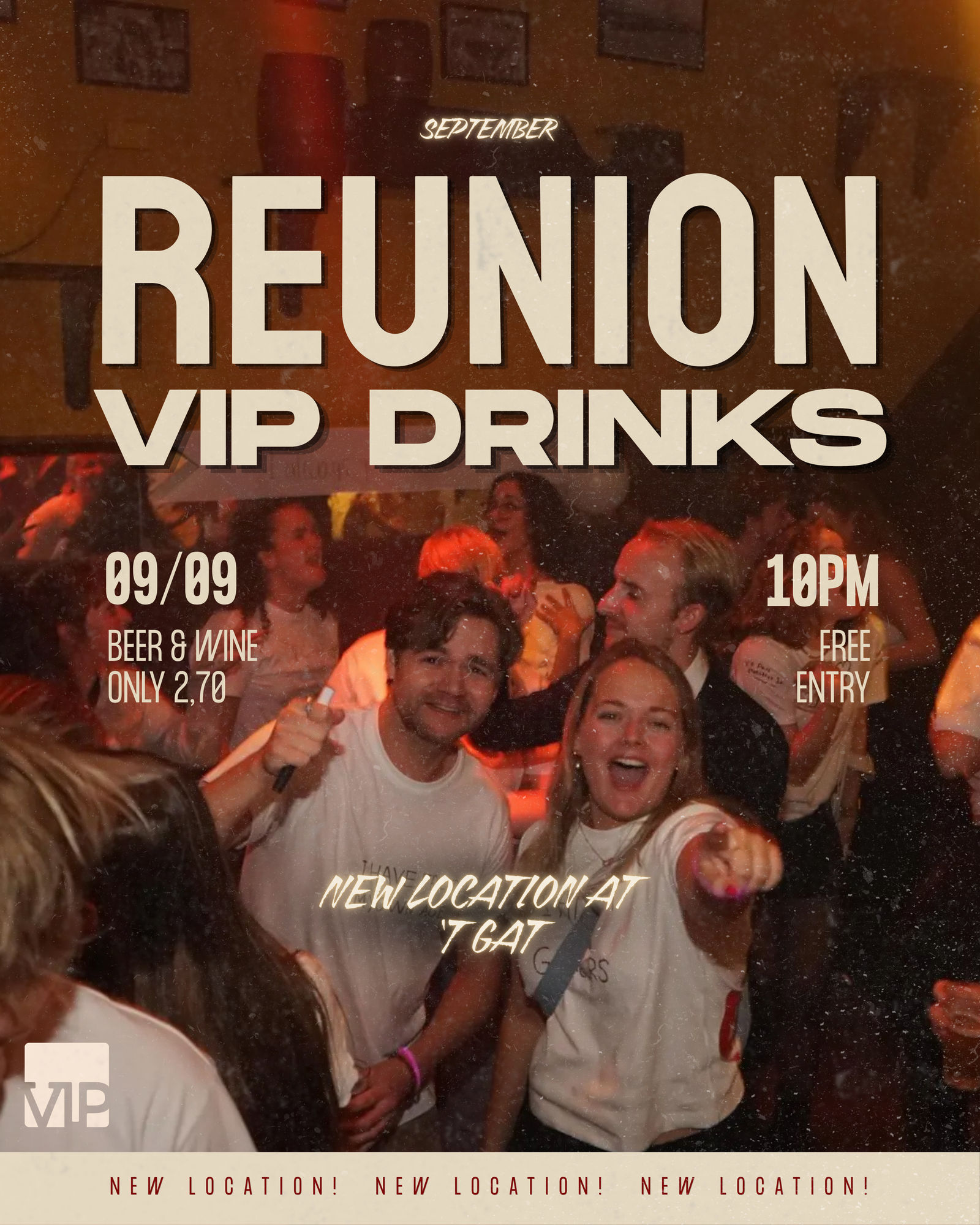 Reunion VIP Drinks 