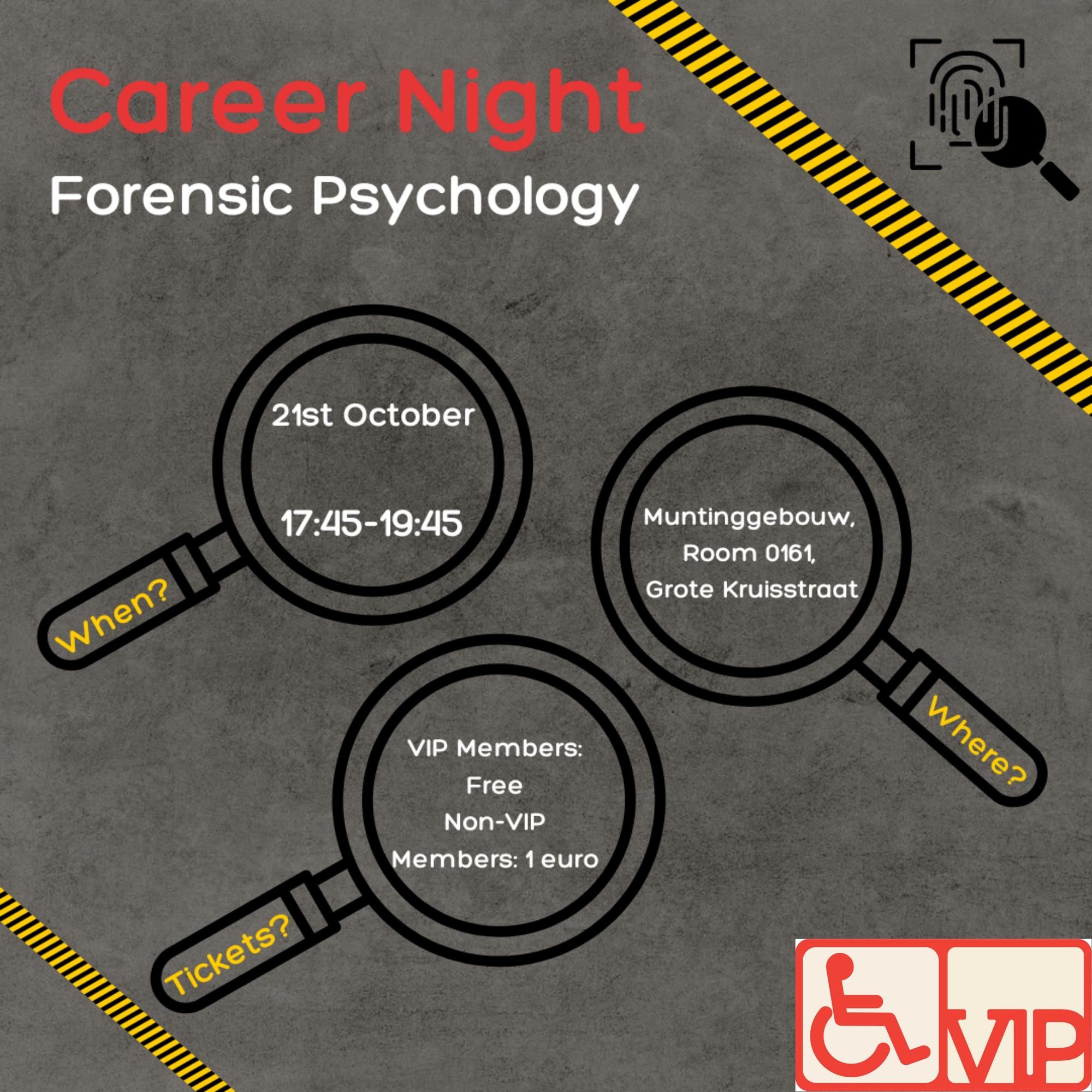 Career Night: Forensic Psychology