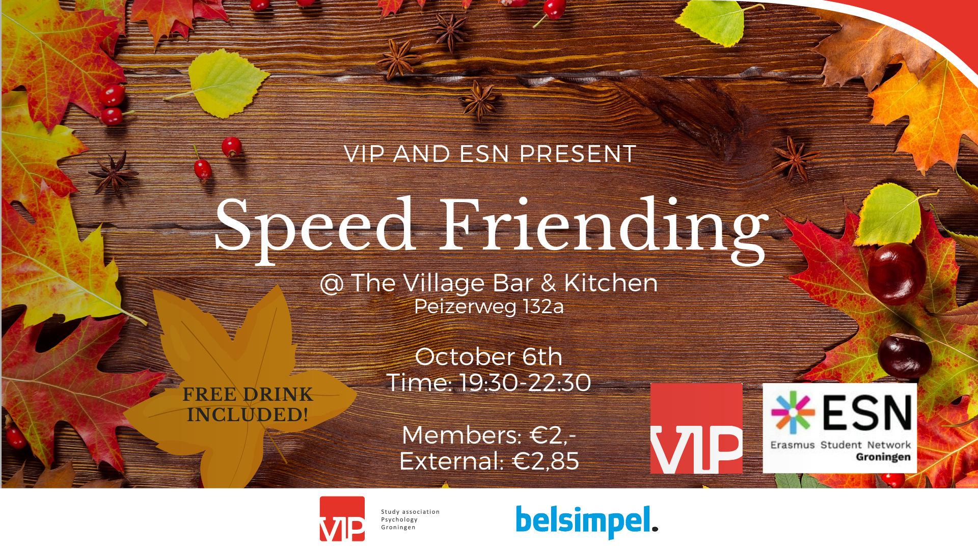 VIP x ESN: Speedfriending