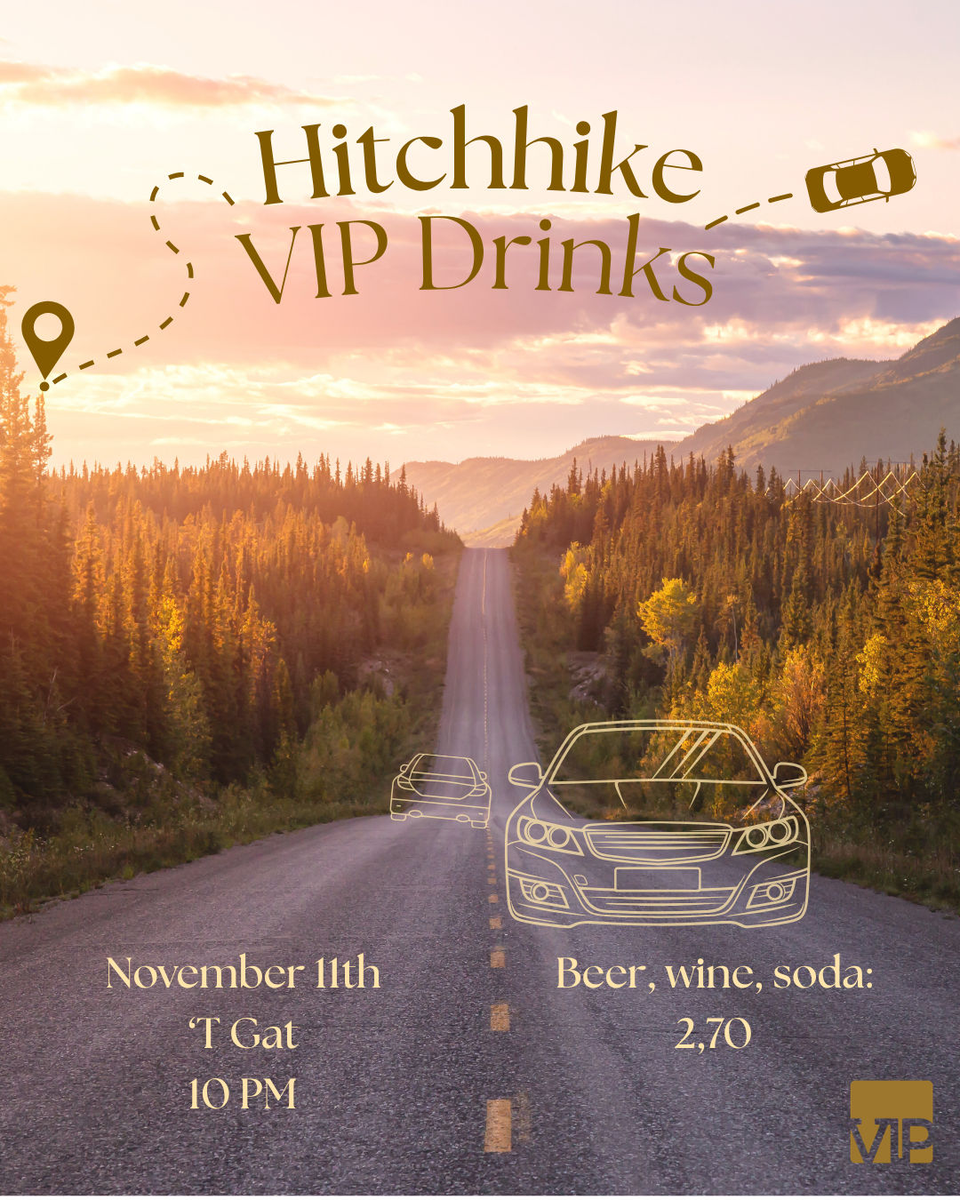 VIP Drinks Hitchhike