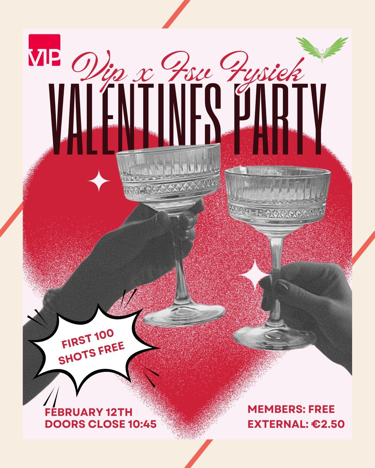 VIP x Fysiek Valentine's Party