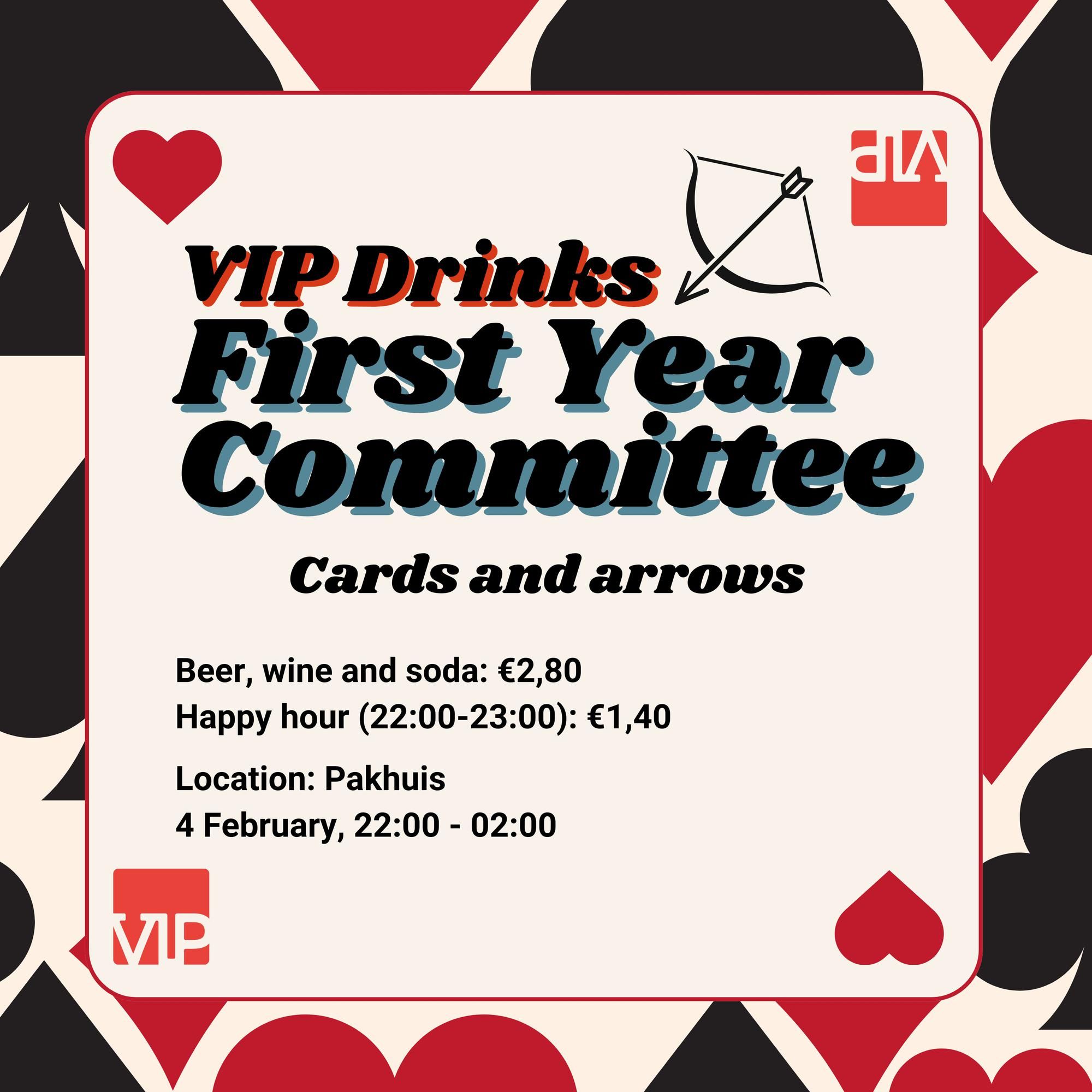 VIP drinks February 