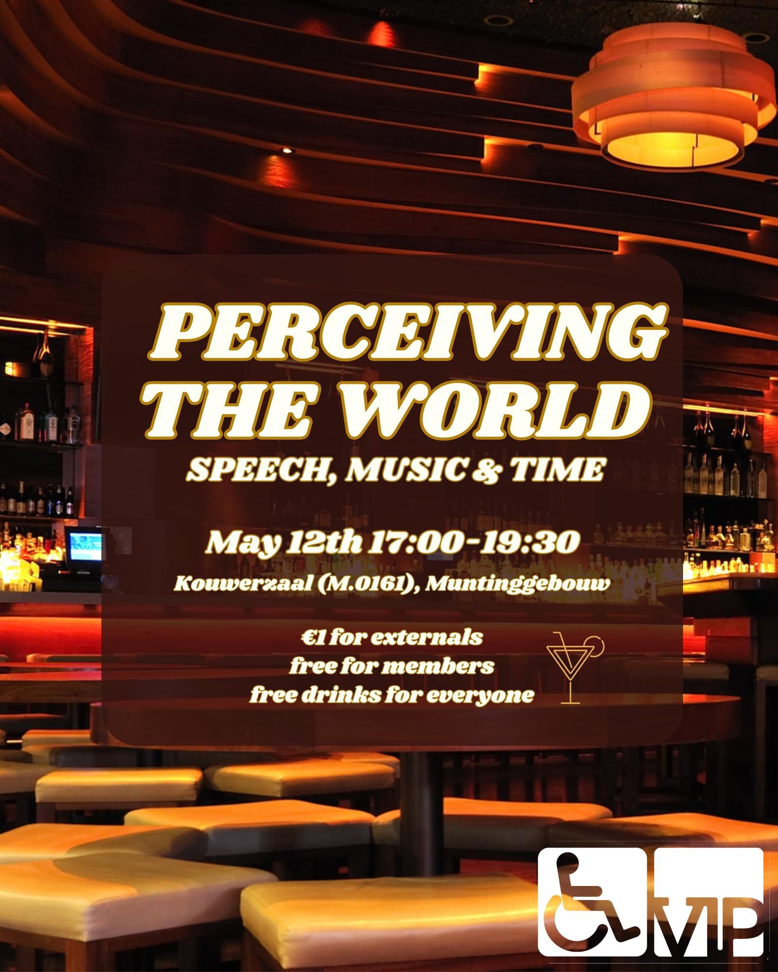 Lecture: Perceiving the world