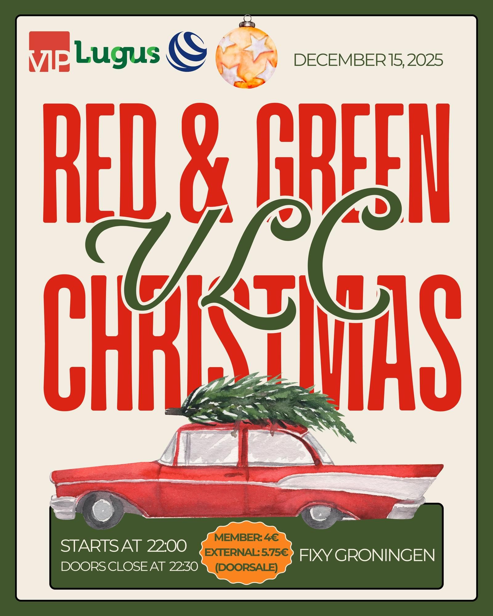 VLC: Red and Green Christmas Party