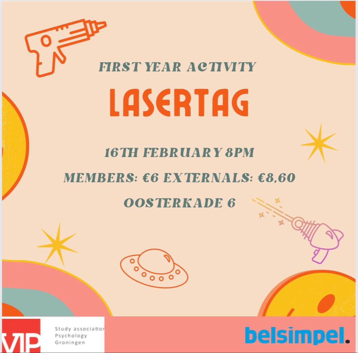 First Year Activity: Laser Tag