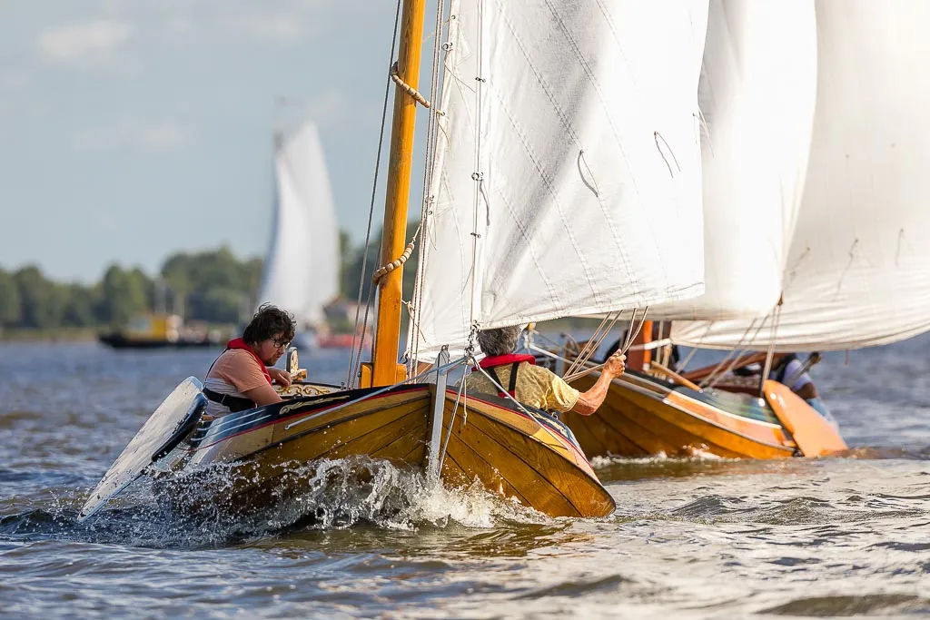 Varen in een Tjotter