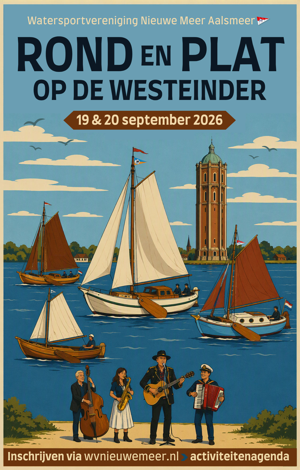 2026 77e editie van Rond en Plat op de Westeinder
