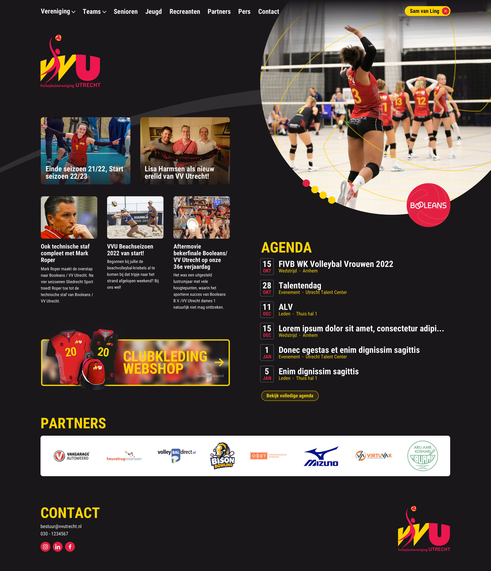 Welkom op de nieuwe website van VV Utrecht
