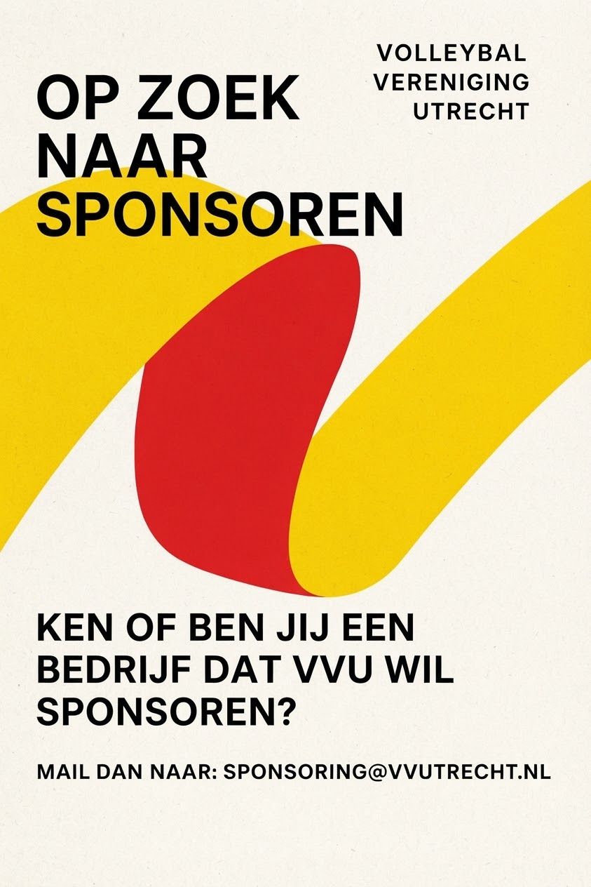 VV Utrecht op zoek naar sponsoren