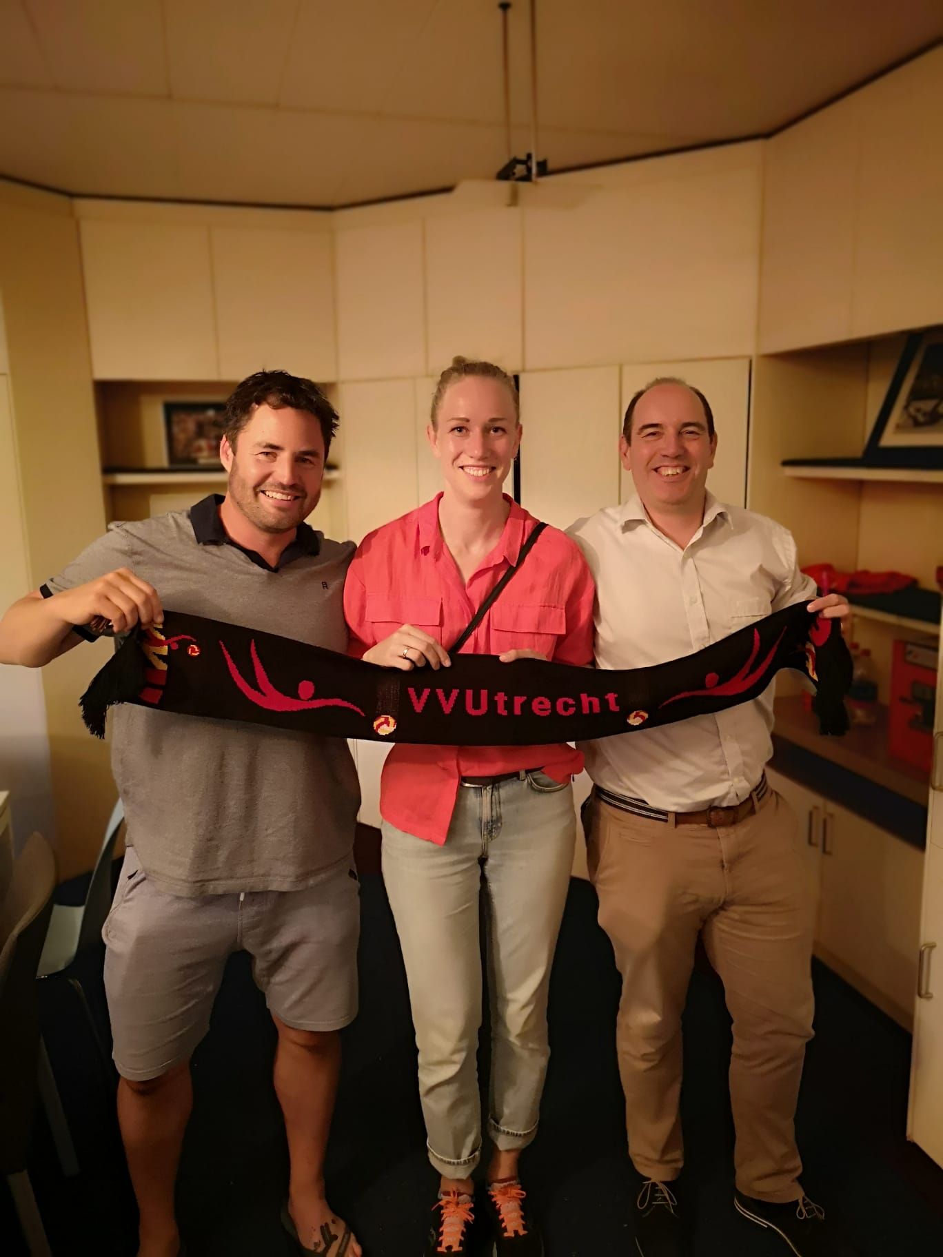 Lisa Harmsen als nieuw erelid van VV Utrecht!
